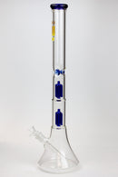 23" Infyniti Dual tree arms 7 mm glass water bong Glass Bong ONE
