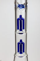 23" Infyniti Dual tree arms 7 mm glass water bong Glass Bong ONE