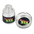 ASHTRAY AND STASH JAR SET - STONER DAD DESIGN Jar Roast and Toast Gifts