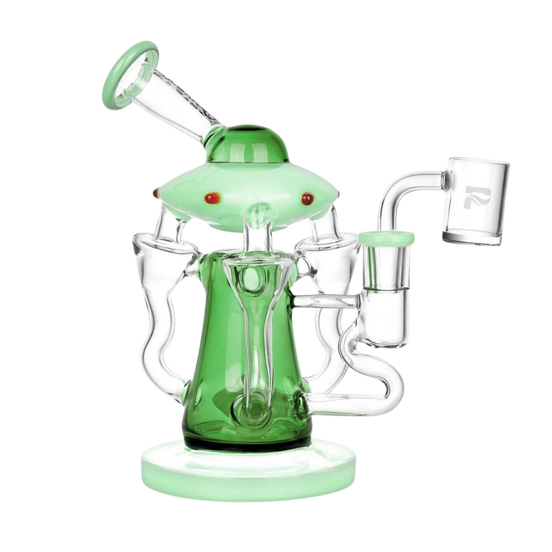 7.5" Pulsar Friendly Visitors Recycler Dab Rig