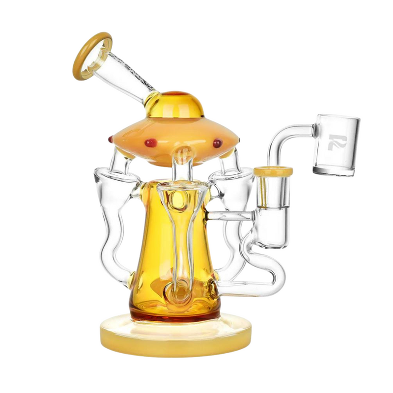 7.5" Pulsar Friendly Visitors Recycler Dab Rig