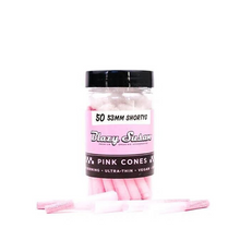 Blazy Susan Pink shorty 53mm Cones - 50ct