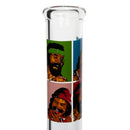 Cheech & Chong® Glass | 15" Pop Art Beaker Base Water Pipe CC154 Glass Bong Smoking Cat Distribution