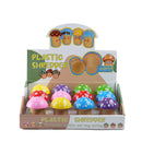 3 Parts 50mm Mushroom Head Plastic Grinder with Storage Box of 12 [SMJL-007] Display Pack Canadian Distributor