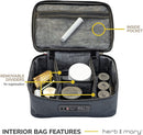 Herb & Mary | Smell Proof Accessories Storage Stash Case w/Integrated Combo Lock (Large) Pouch Herb & Mary