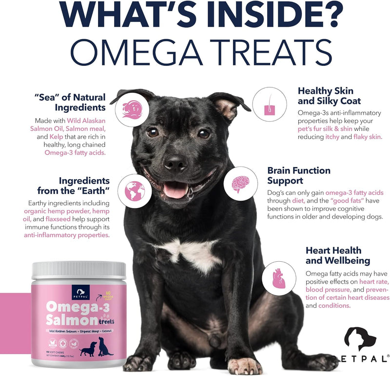 O PetPal | Skin & Coat Omega Soft Chew Treats for dogs