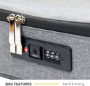 Herb & Mary | Smell Proof Accessories Storage Stash Case w/Integrated Combo Lock (Medium) Pouch Herb & Mary