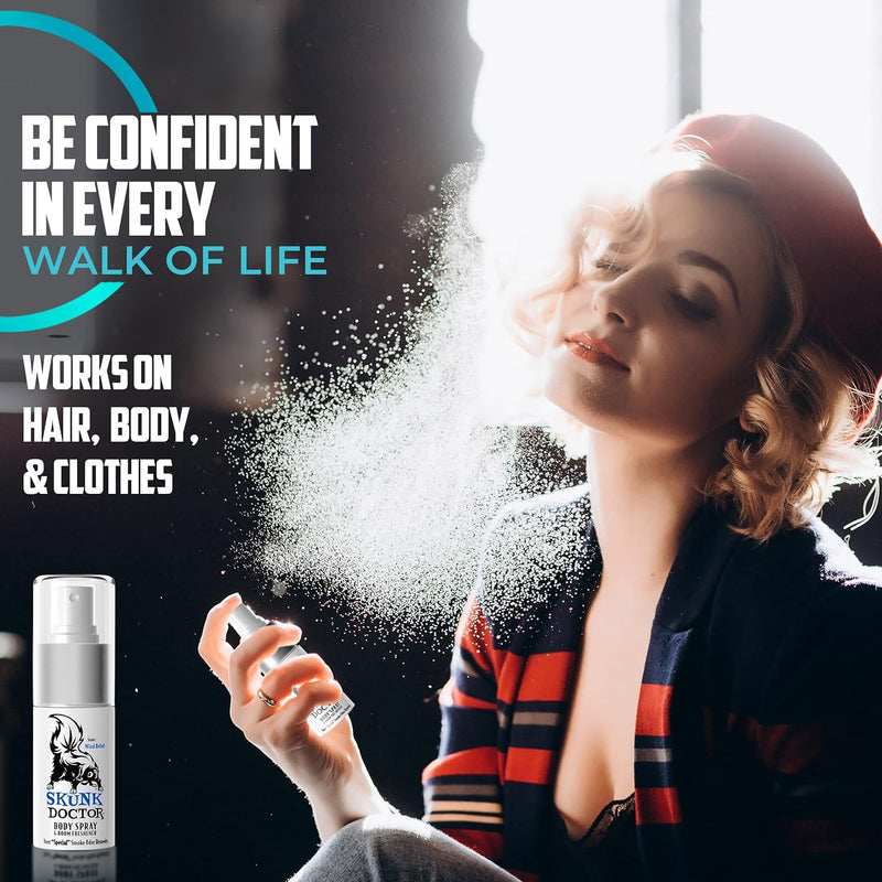 O Skunk Doctor | Smoke Odor Eliminator Body Spray Display of 15 O Skunk Doctor | Smoke Odor Eliminator Body Spray Display of 15