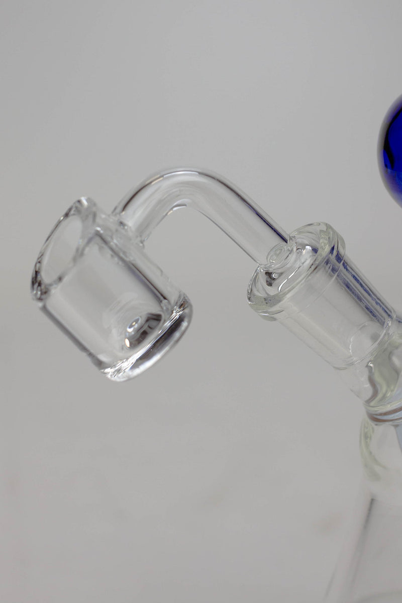 7" Genie hand bell fixed stem dab rig- - One Wholesale