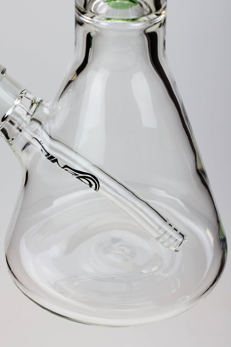 30" Genie 9 mm Dual tree arms beaker glass water bong- - One Wholesale