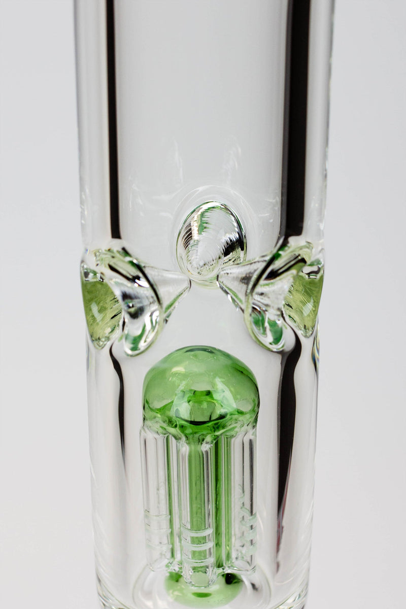 30" Genie 9 mm Dual tree arms beaker glass water bong- - One Wholesale