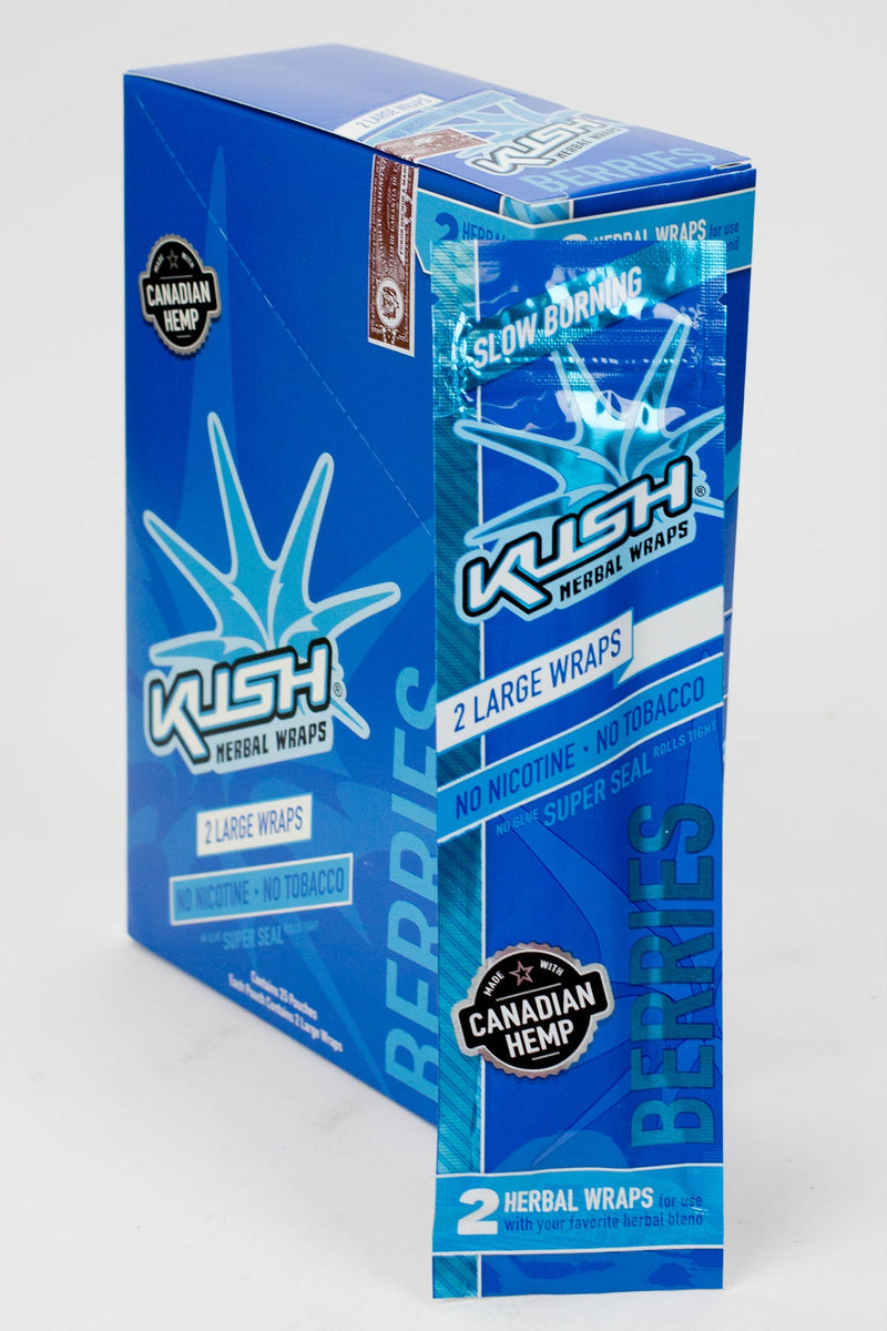 KUSH® HERBAL WRAPS-Berries - One Wholesale