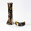 Fortune | 12" Silicone Beaker Resin · Silicone · Plastic Bong Fortune