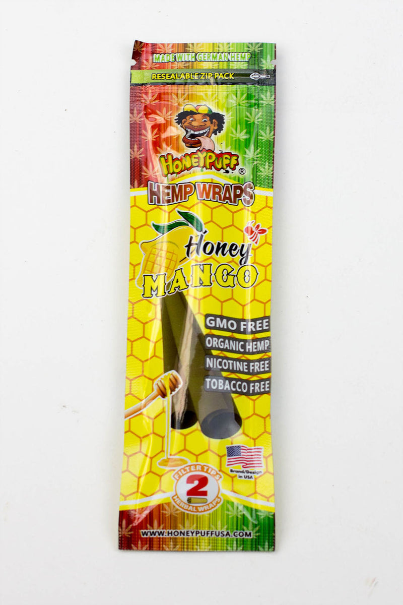 Honey Puff | Flavored Hemp Wrap-12 packs/display [P809x] Leaf Wrap Canadian Distributor