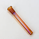 Metallic Color Glass 6 slits downstem Downstem · Bowlstem ONE Wine Red