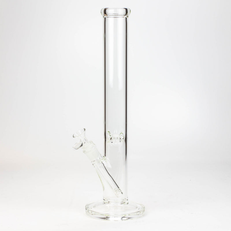 O 16" glass tube water bong [K5-16]