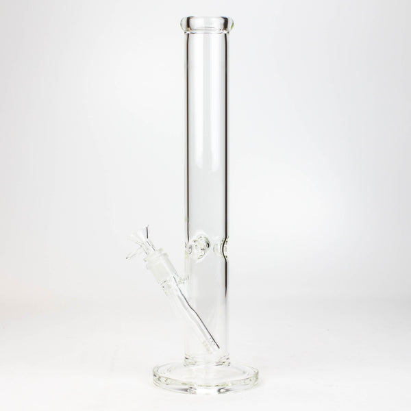 O 16" glass tube water bong [K5-16]