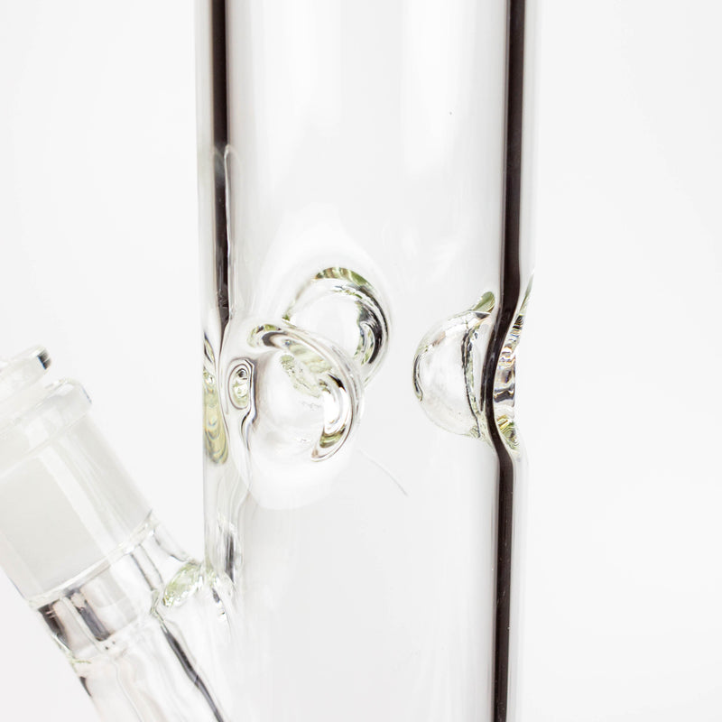 O 16" glass tube water bong [K5-16]