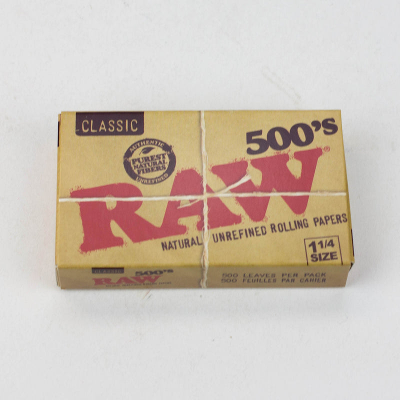 O RAW 500's. Natural Unrefined