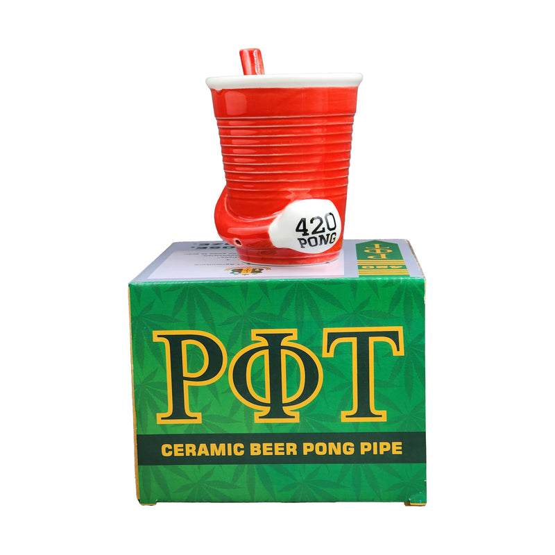 O Beer pong pipe Mug