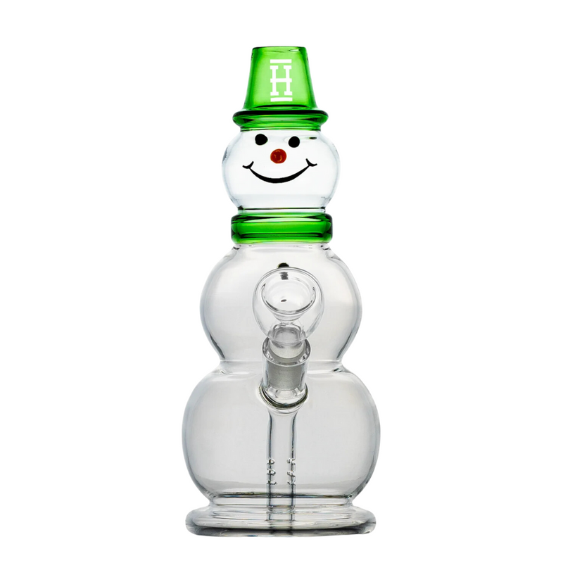 8" Hemper Snowman Bong