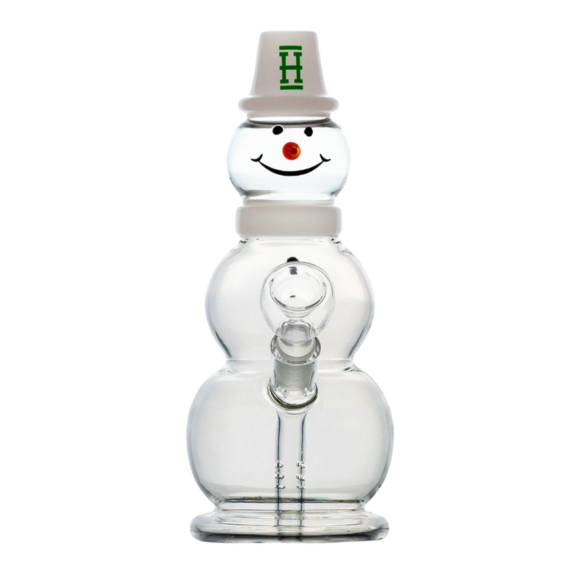 8" Hemper Snowman Bong