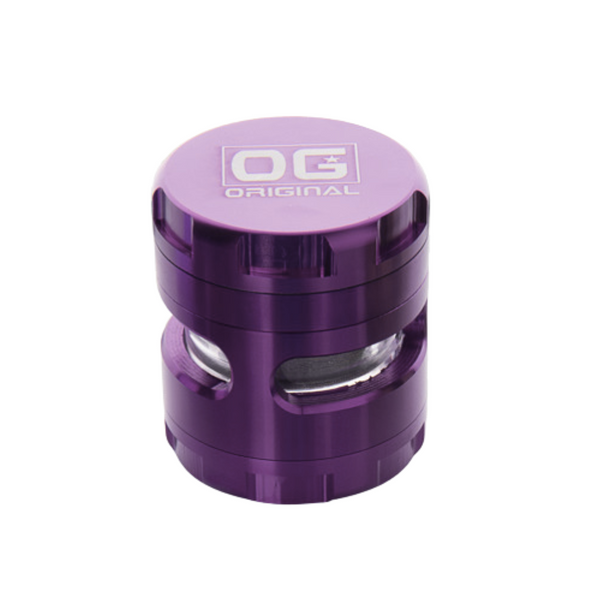 SC OG Original 56mm 4 Piece See Through Grinder PH9013