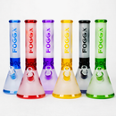 FOGGX | 14" Sandblasted Frosted Big Skull Beaker Water Pipe – 7mm Thick [FT1648ATS] Glass Bong LEHIGH WHOLESALE