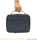 Herb & Mary | Smell Proof Accessories Storage Stash Case w/Integrated Combo Lock (Large) Pouch Herb & Mary