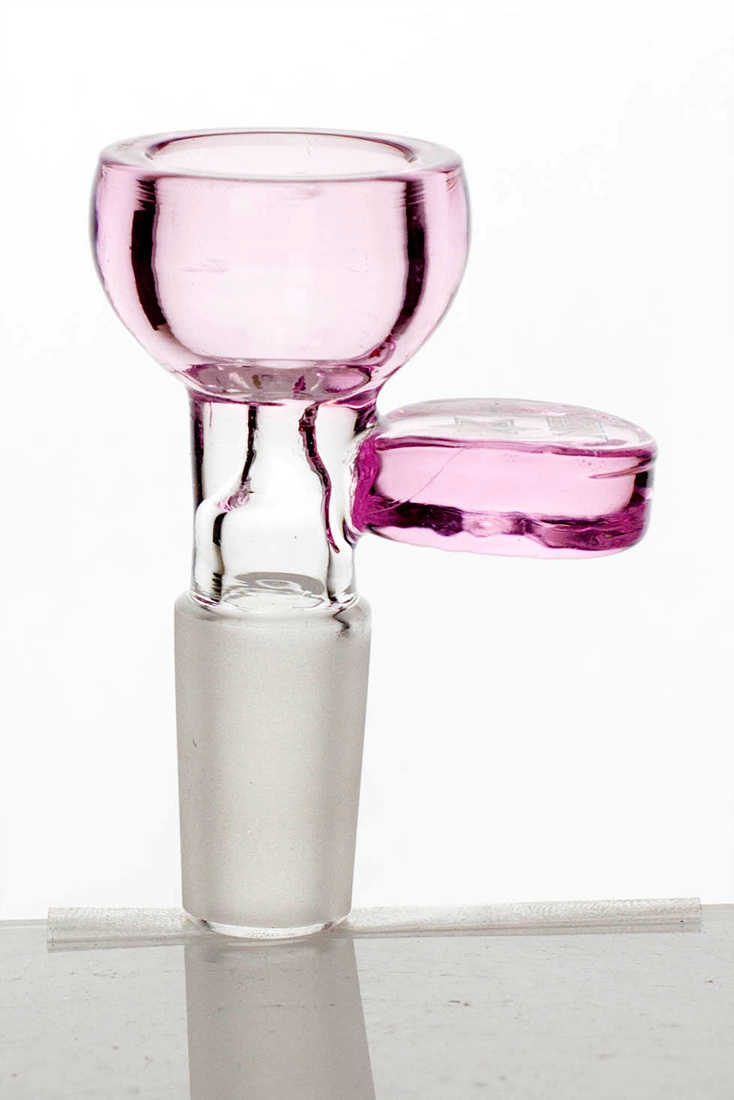 Thick Glass bowl Bowl · Banger · Oil Burner ONE Pink 14 mm Female Joint