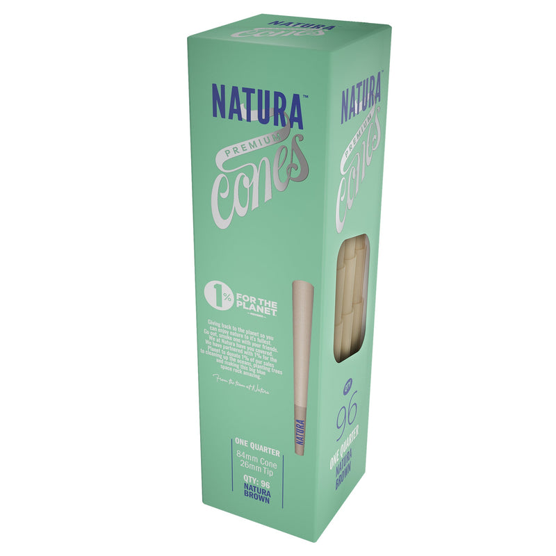 O Natura –  Unbleached Brown Pre-Rolled Paper Mini Tower