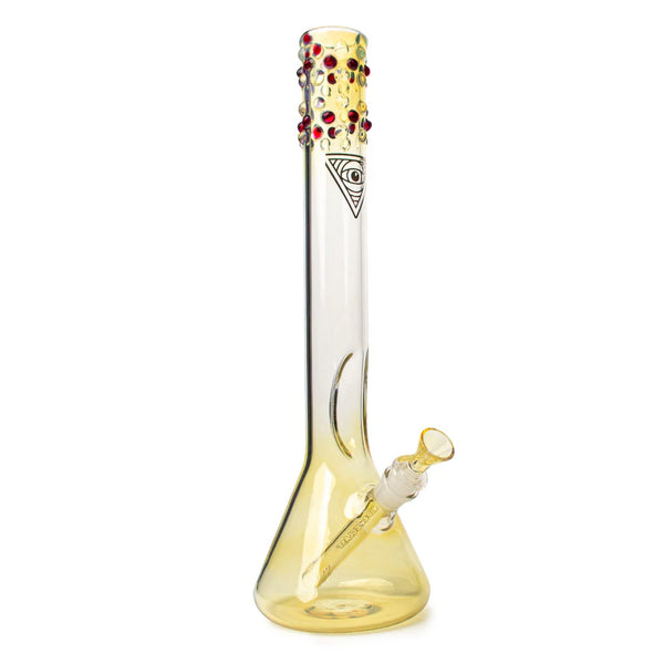 SC Red Eye Glass 16" Colour Changing Beaker Bong