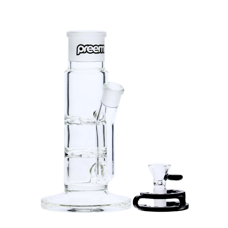 9.5" Preemo Glass Dual Cyclone Disc Base Bong