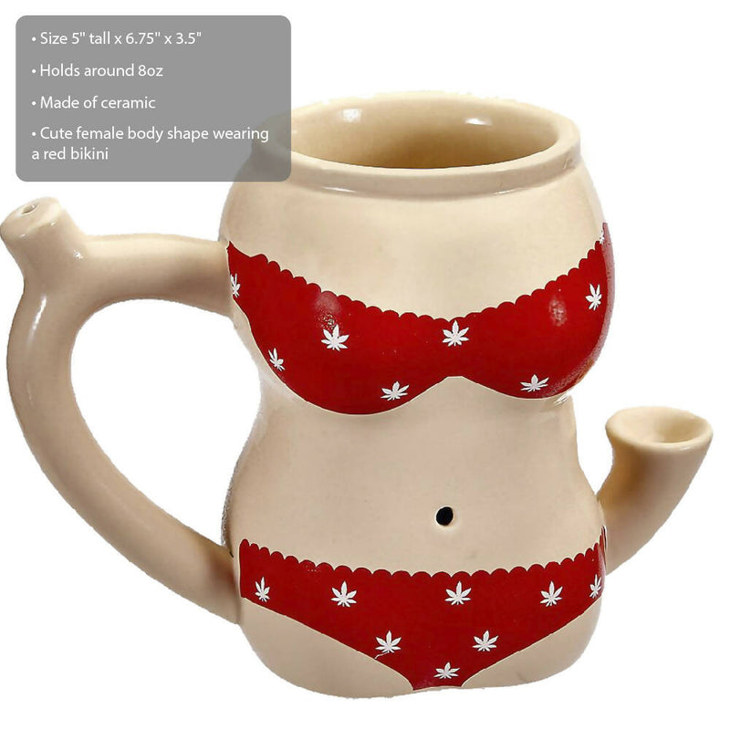 O RED BIKINI MUG