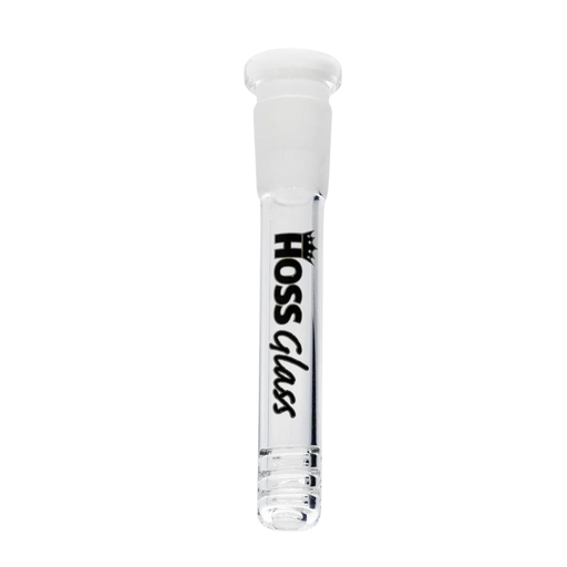 YX10 Hoss Glass 14cm Diffuser Downstem w/ Cuts