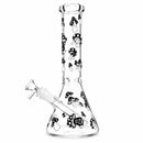 10" Glow-in-the-Dark Mushroom Beaker Bong