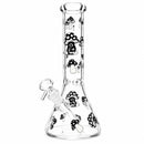 10" Glow-in-the-Dark Mushroom Beaker Bong