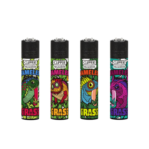 Clipper Lighter - Chamaleon Print