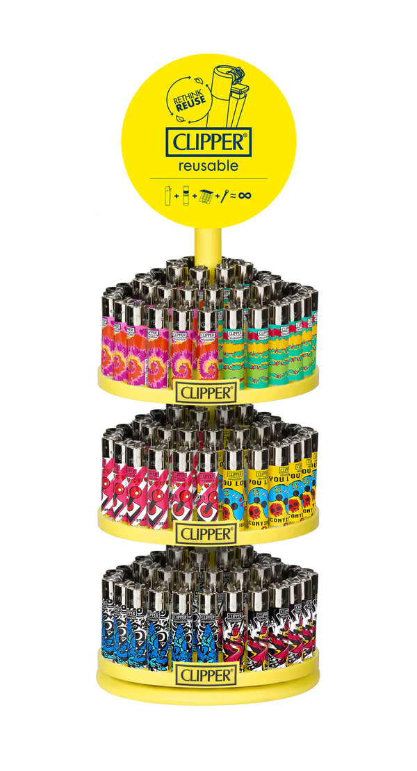 Clipper Lighter - Carousel Mixed Print