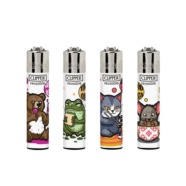 Clipper Lighter - Creatures - White