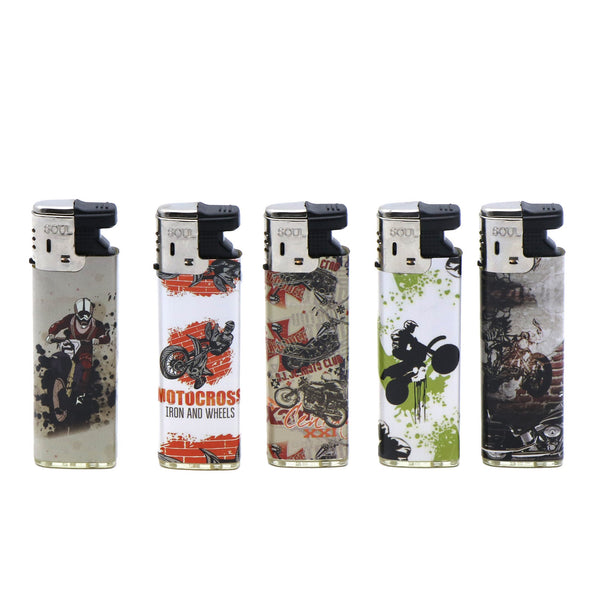 Soul Lighter - Motorcycle Design Double Flame