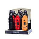Maven Model 7 Windproof Table Torch Lighters - 9ct