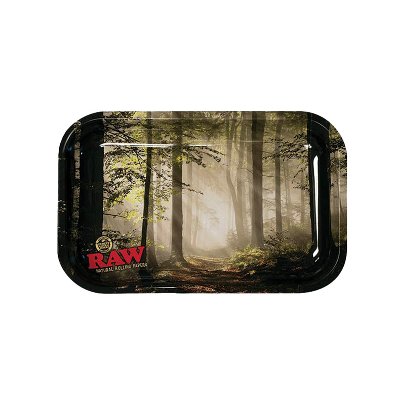Raw Metal Rolling Trays- Smokey Trees Designs