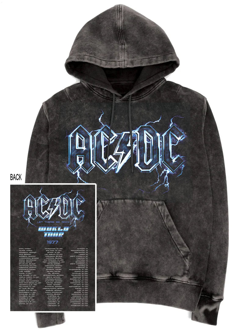 O AC/DC | Authentic World Tour Hoodie (Officially Licensed)