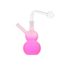 4" Oil Burner Water Bong [AK-I1] Oil Burner Canadian Distributor Pink
