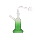4" Oil Burner Water Bong [AK-I2] Oil Burner Canadian Distributor Green