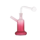 4" Oil Burner Water Bong [AK-I2] Oil Burner Canadian Distributor Red