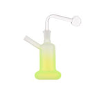 4" Oil Burner Water Bong [AK-I2] Oil Burner Canadian Distributor Yellow