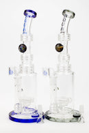 13" AQUA Glass / 2-in-1 / 7mm glass water bong Glass Bong Canadian Distributor