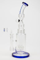 13" AQUA Glass / 2-in-1 / 7mm glass water bong Glass Bong Canadian Distributor